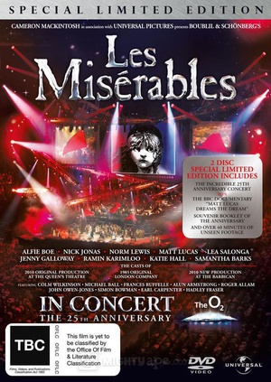 悲惨世界：25周年纪念演唱会 Les Misérables in Concert: The 25th Anniversary.2010 字幕下载